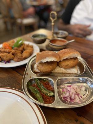 Vada Pav and Fish Koliwada