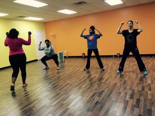 Hip Hop Cardio class. Get your cardio in.