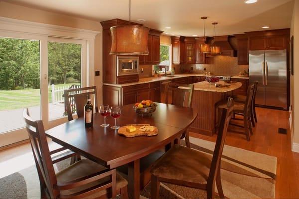 Beautiful kitchen renovation in Clinton Township, New Jersey.