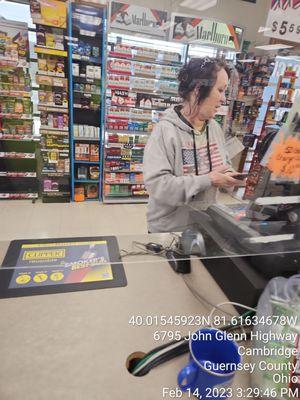 This woman who called me the N word for parking at the store and using my phone to find another gas station.  I asked to use the rest room.