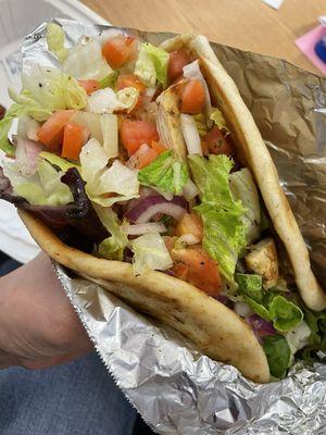 Chicken gyro.