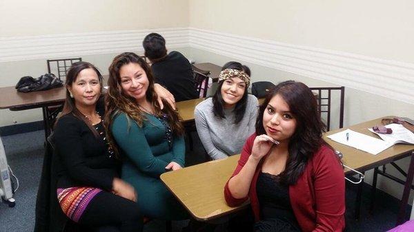 Had fun in the class at Vallejo Nursing School