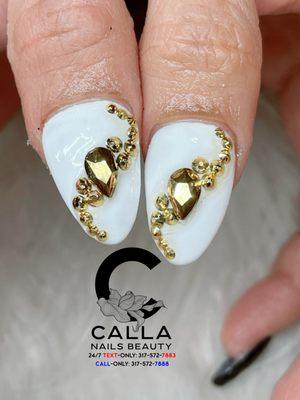 Calla Nails Beauty 24/7 Textline: 317-572-7883