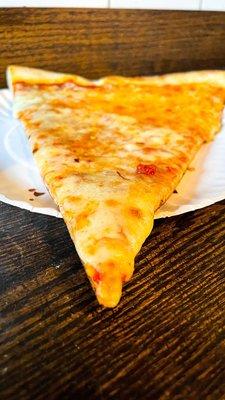 Regular Pizza Slice. $3 + tax + tip