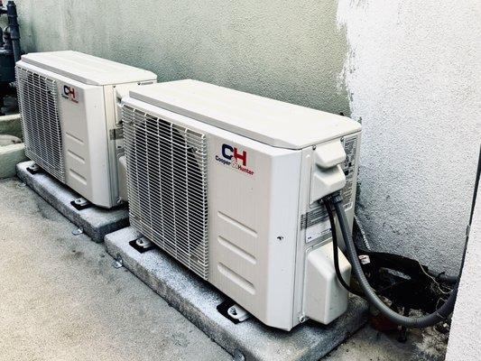 C&h minisplit condensers 110v