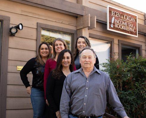 The Team! Jene, Leslie, Erin, Teresa, and George