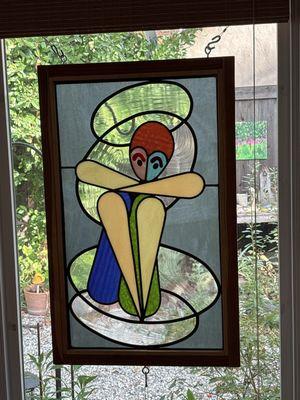 Beautiful stained glass by Mickey Abby