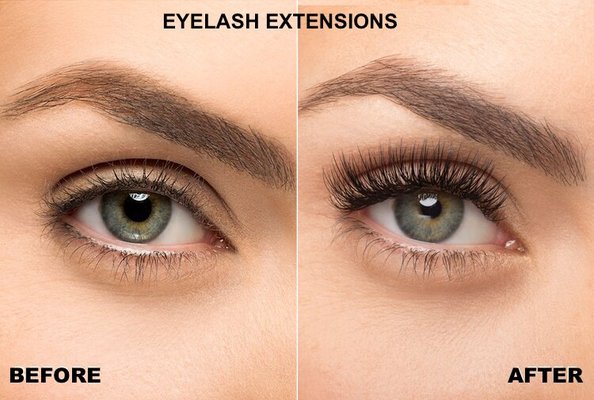 Eyelash Extension service is provided here.