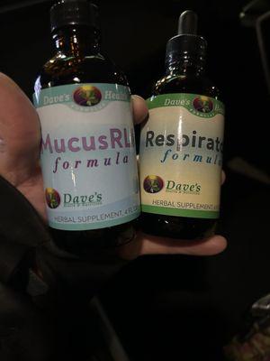 Mucus Relief & Respiratory Tinctures