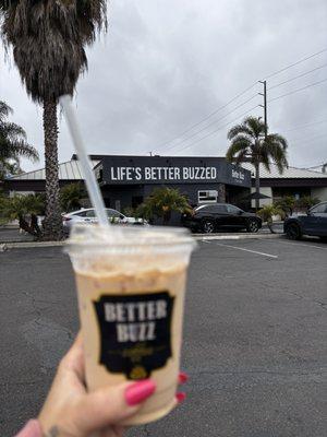 Snickerdoodle iced coffee