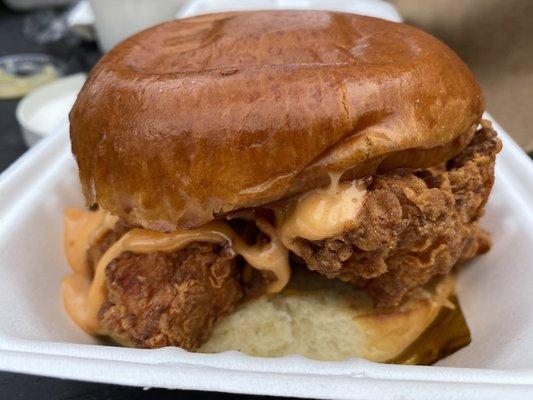 Classic fried chicken Sammy