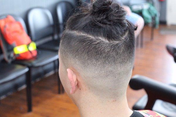 Mid Bald Fade