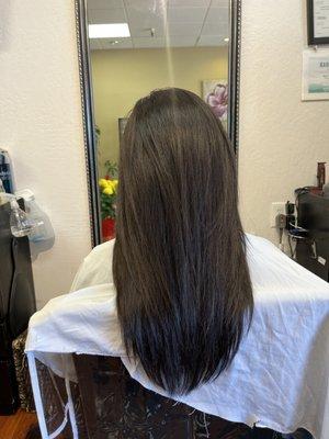 Layered cut by Ann