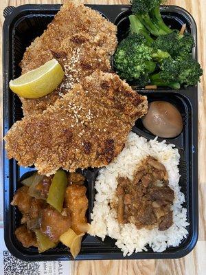 #R7. Grilled Pork Chop Bento