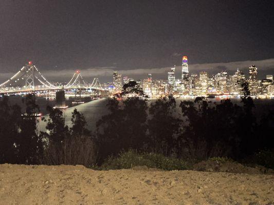 The lights on the dock of the bay!!!