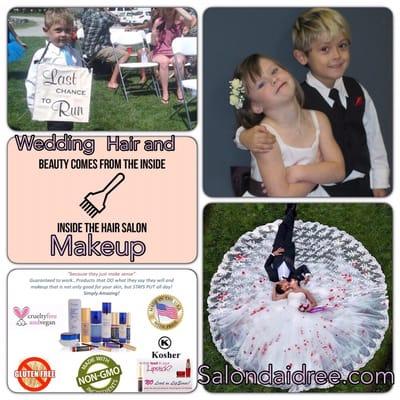 Wedding hair and makeup