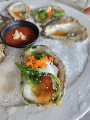 Twisted oysters