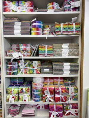 Huge inventory of Tula Pink fabrics, kits and precuts