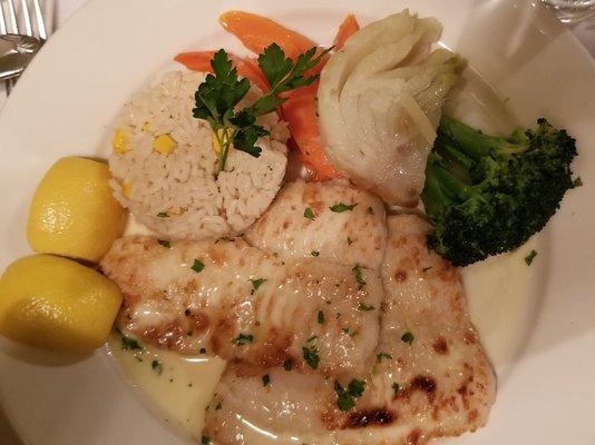 Filet of Sole Meunière