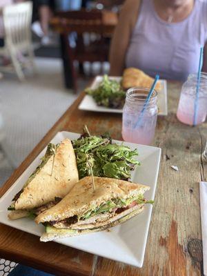 Blackened chicken sandwich