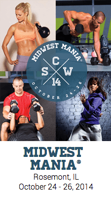 Midwest MANIA® hosted locally here in Chicago!  Fitness education at its finest.