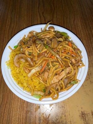 Chicken lo mein