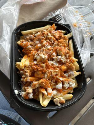 Kiki's fries with Chicken