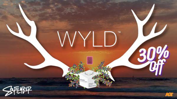 30% off WYLD Edibles