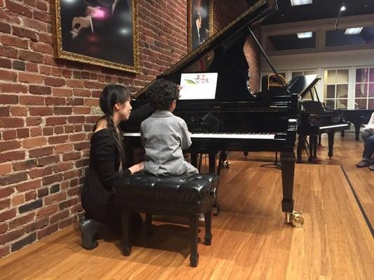 Recital at the Steinway Gallery, 2016