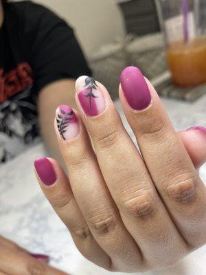 Gel manicure + Nail art tier 1 $76