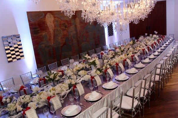 Elegant tablescape