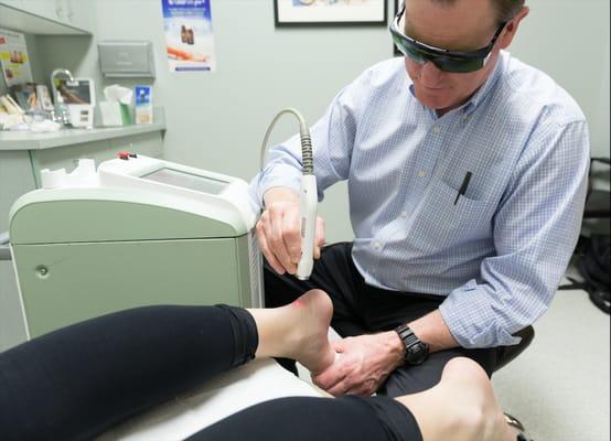 Ask us about our laser treatment for tendon injuries!