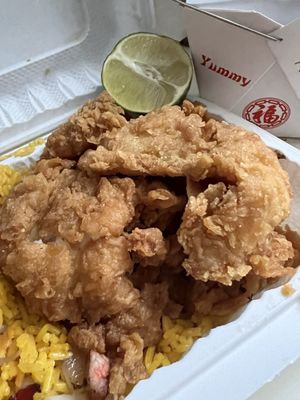 Fried Flounder. Unintentionally the box says it all.