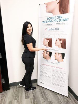 Kybella - to reduce the fullness under the chin