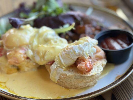 Lobster Eggs Benedict