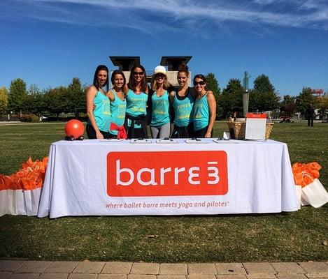 barre3 in the park!