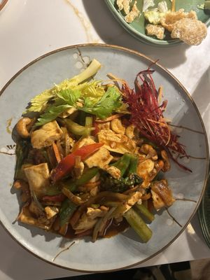 Chili Cashew Nut with tofu