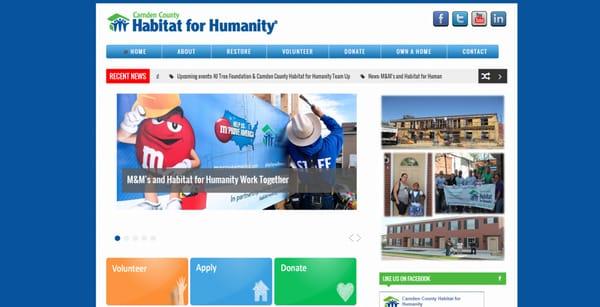 Habitat for humanity website 

see more: www.fusingmarketing.com