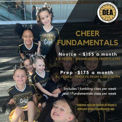 Come check out All Star Cheer!