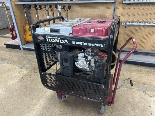 Generator, welder, pressure washer, air compressor 4 in One