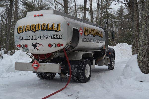 Ciardelli Fuel Company Milford NH - home heating oil delivery.