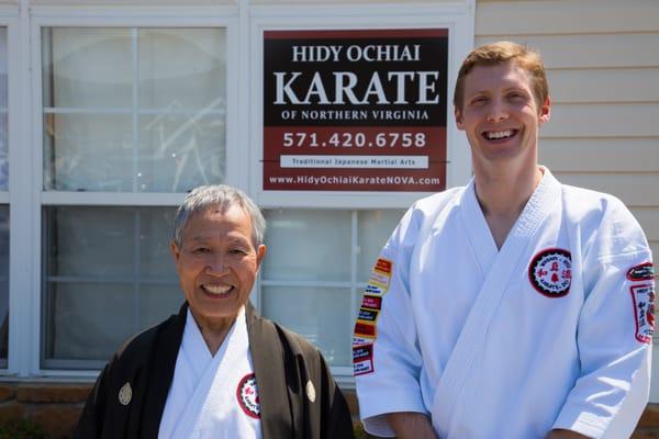 Master Hidy Ochiai & Sensei William Max Winkler - Ashburn, VA, United States