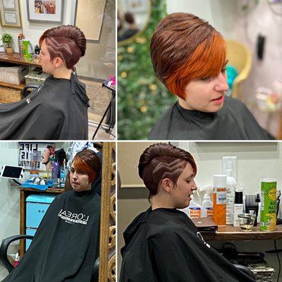 Cut and color