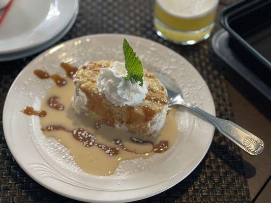 Lucuma tres leches was the best dessert I've eaten in years! Moist, tasty, and the lucuma was as good as you'd find in Peru