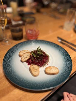 vegetarian replacement for beef tartare