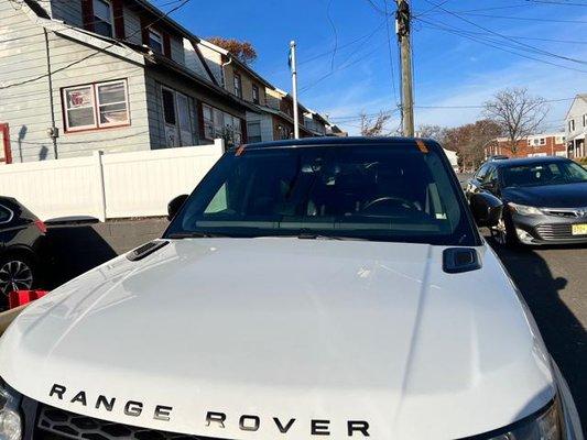 range rover windshield  replacement