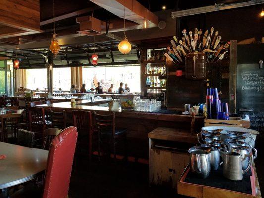 Bar inside. I like the Iron Throne-esque bouquet of tap handles