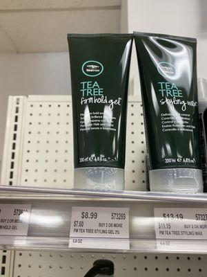 Paul Mitchell tea tree hair gel