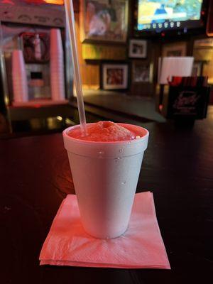 The World Famous "Bushwacker" frozen cocktail. YUM! (By the way.....they're customizable. )