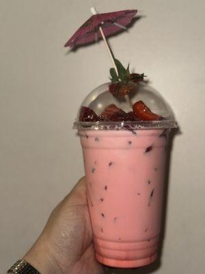 Pink Strawberry  New item in Drinks Menu